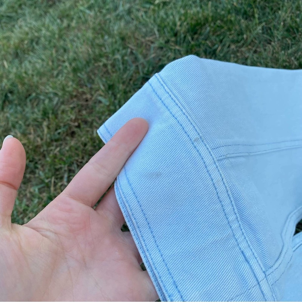 Faherty Sunwashed Chore Jacket Button Down Light … - image 7